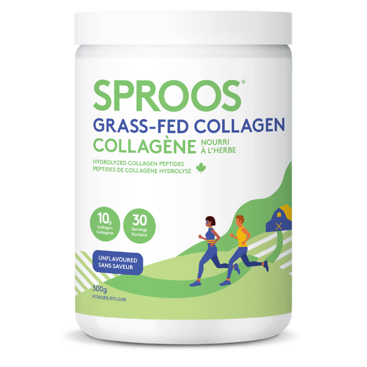 Sproos Grass-Fed Collagen - Tub (300g/30 servings)